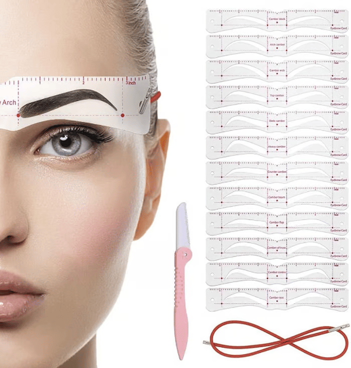 BrowLux™ – Perfekte Augenbrauen Schablonen | 1+1 GRATIS