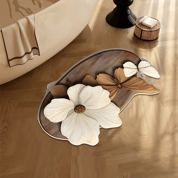 FloraStep™ – 3D Badteppich mit Sicherheit | 50% RABATT