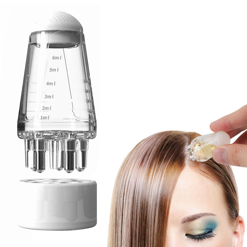 Haaröl-Applikator - Präzise Anwendung Für Gesunde Haare, Kompakt & Tragbar