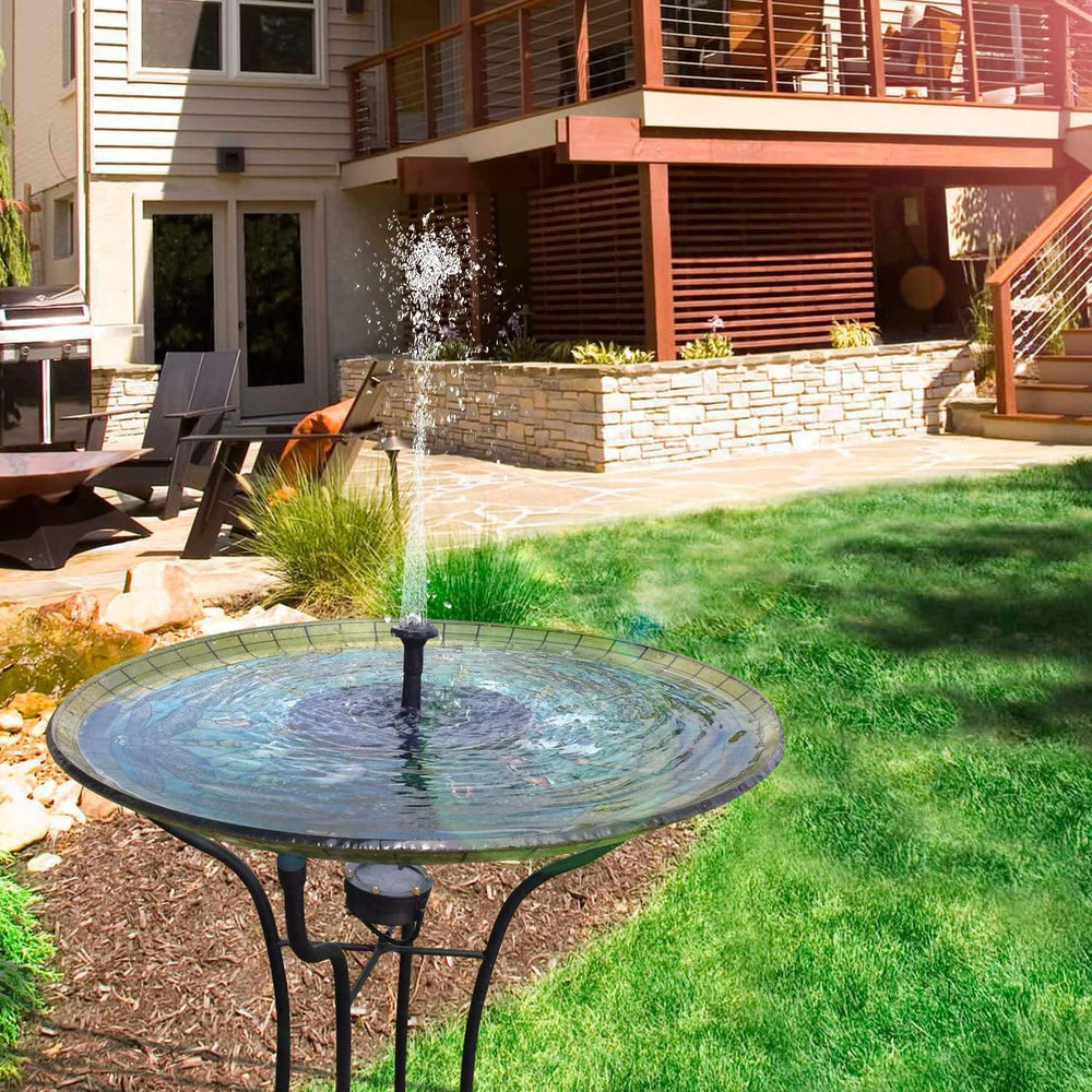 SunAqua -  Solarbetriebener Wasserspringbrunnen | 50% RABATT