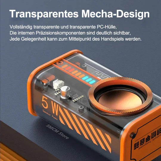 BassBoost™ - Transparenter Lautsprecher | BIS 70% RABATT