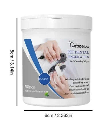 PetDentalCare -  Immer frischer Atem für Haustiere - 50 STÜCK | 50% RABATT