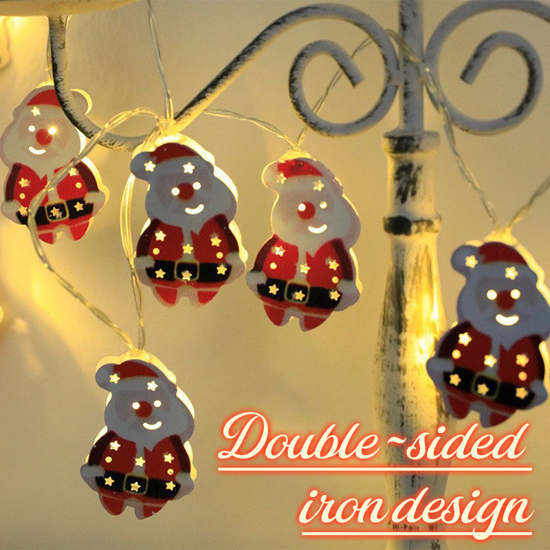 NordicGlow – Weihnachts LED-Eisen-Dekolichterkette