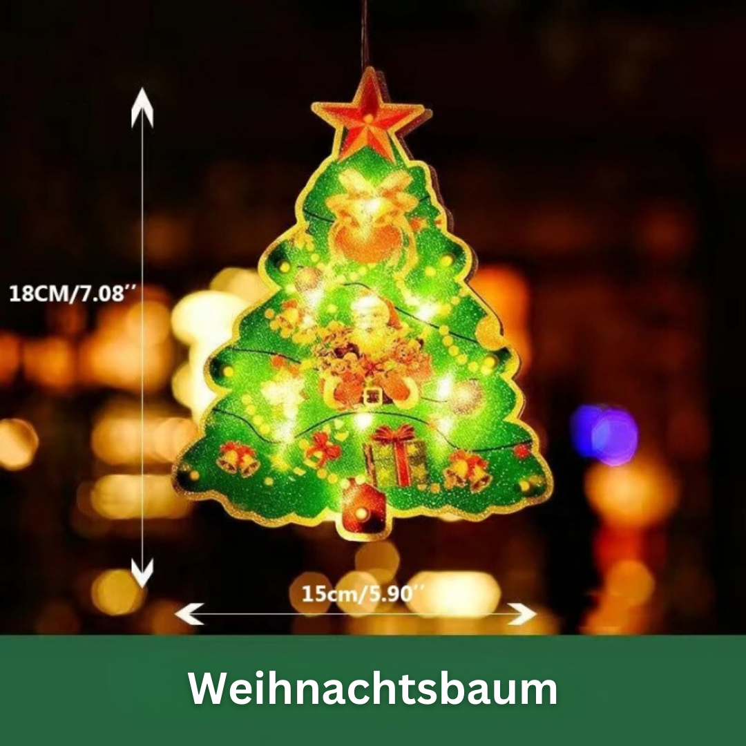 XmasGlo™ Weihnachten Fenster Dekoration | 1+1 Gratis