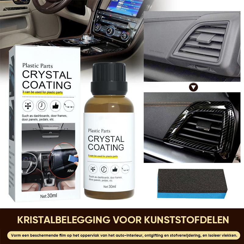 Kunststoffteile Kristallbeschichtung | 1+1 GRATIS
