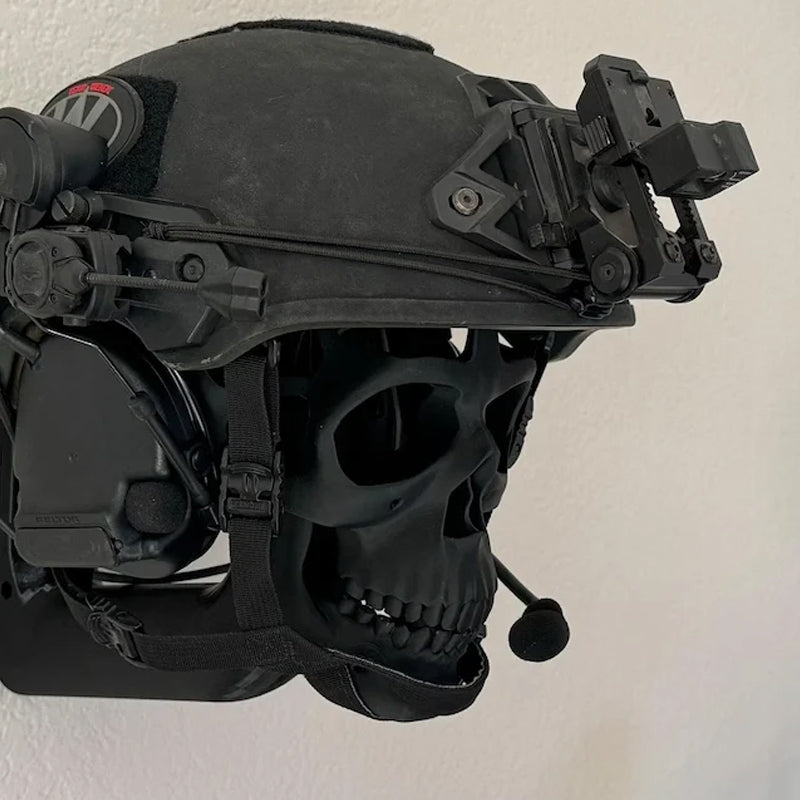 3D Totenkopf Helm Display Paket Halterung