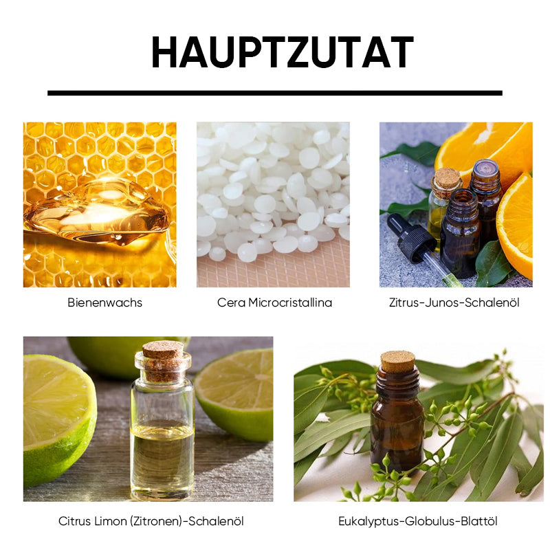 HolzGlanz - 120 ML - Bienenwachsspray | 1+1 GRATIS