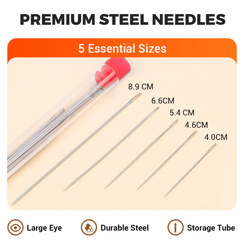 SewLux® 37‑teiliges Nähhelfer-Set | 50% RABATT