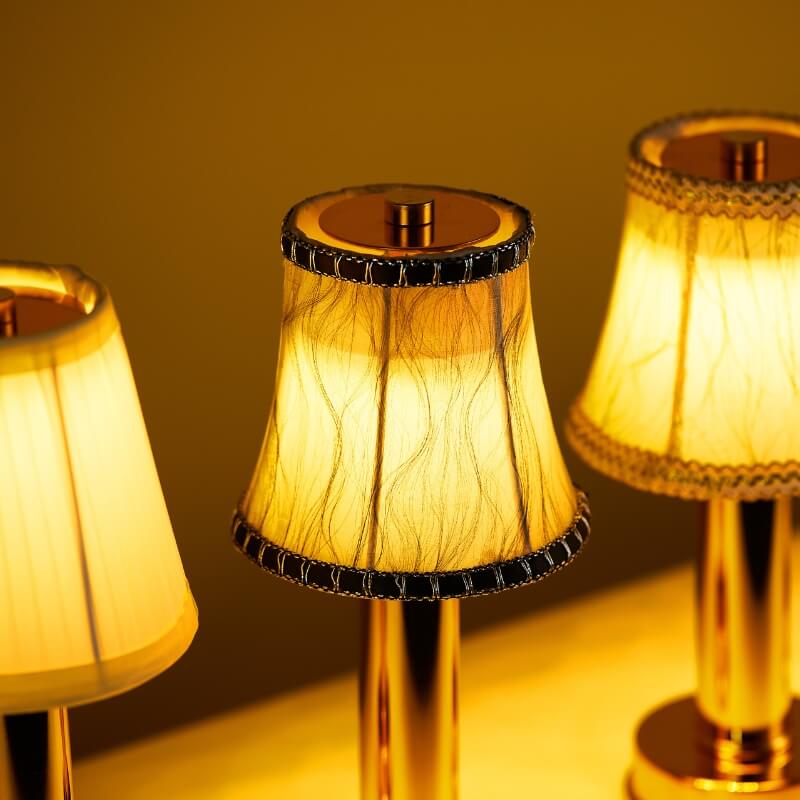 LED Cordless™ Silk Metall Tischlampe | 50% RABATT