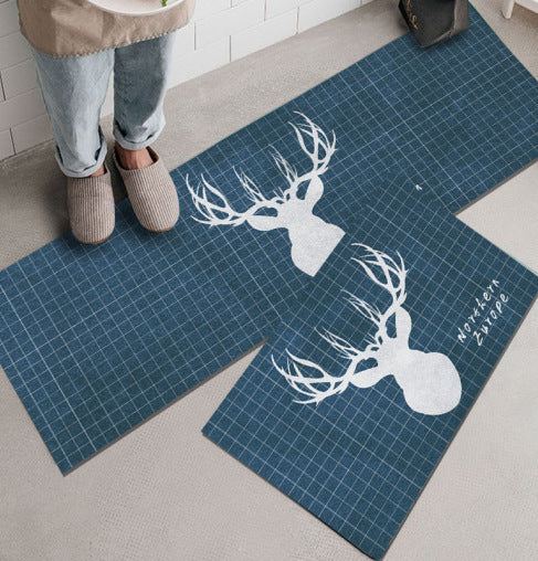 CleanStep Set (2 Stück) - Rutschfeste, saugfähige Bodenmatte