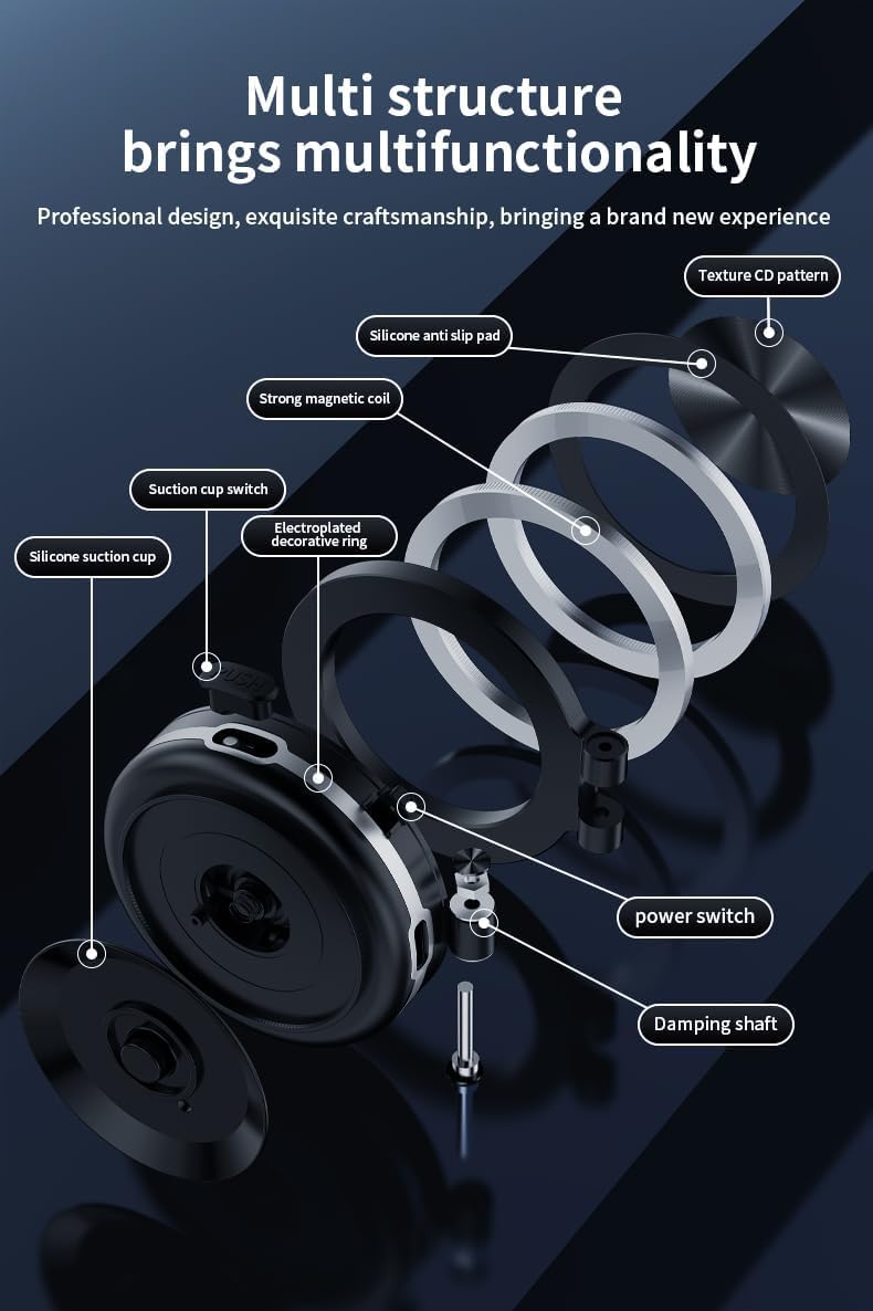 MagneticPro - 360° drehbare magnetische Telefonhalterung für das Auto