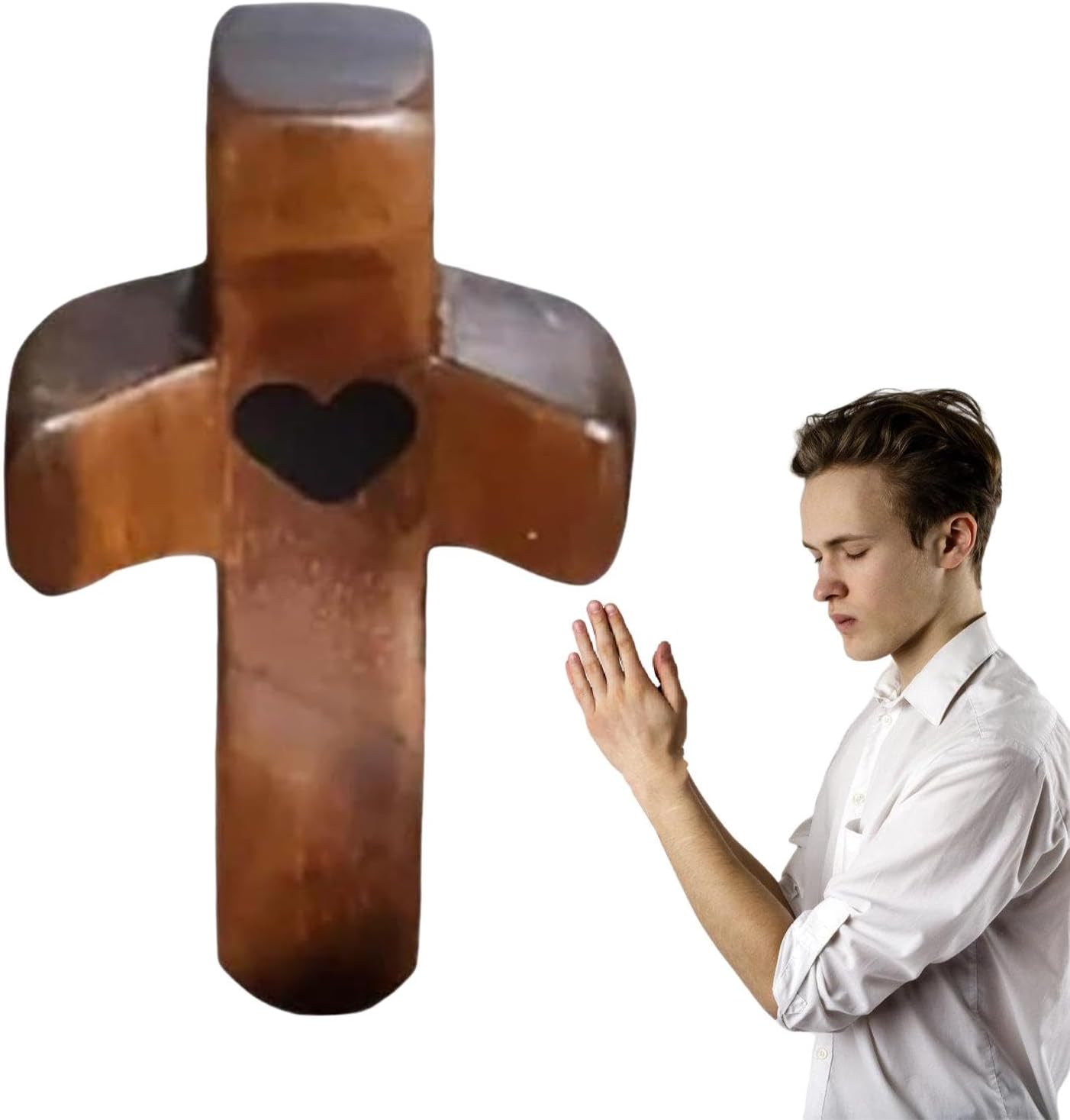 Handgefertigtes Holzkreuz - Trost, Inspiration & Vielseitige Verwendung