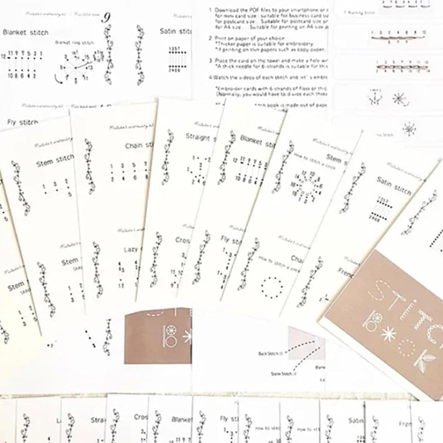 StitchMaster - Kreatives Mini-Nähbuch | 50% RABATT
