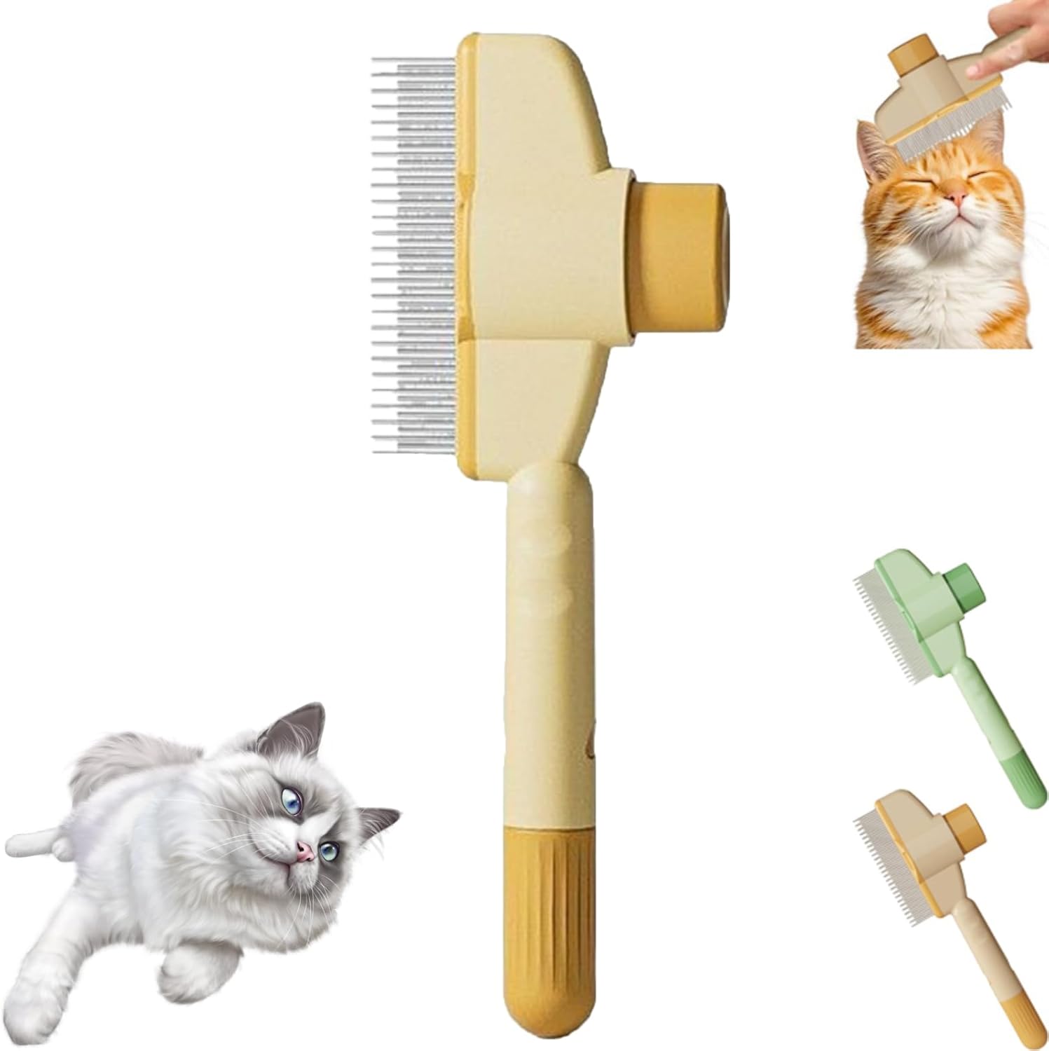 FurClean™ – Selbstreinigende Tierbürste | 1+2 GRATIS