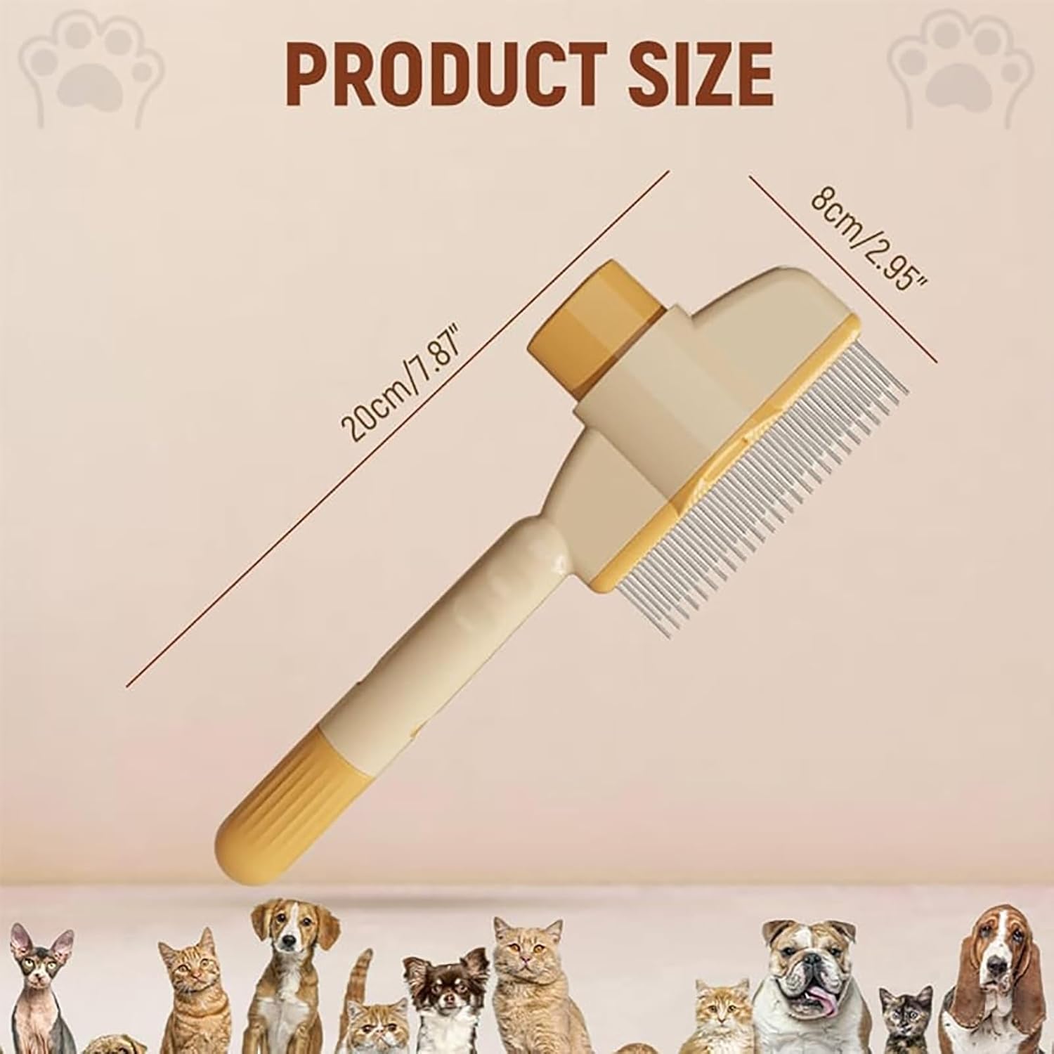 FurClean™ – Selbstreinigende Tierbürste | 1+2 GRATIS