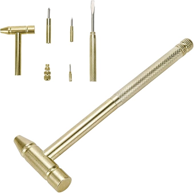6 in 1 Multifunktions Hammer Kombination Reparatur Werkzeug mit Schraubendreher Schlüssel