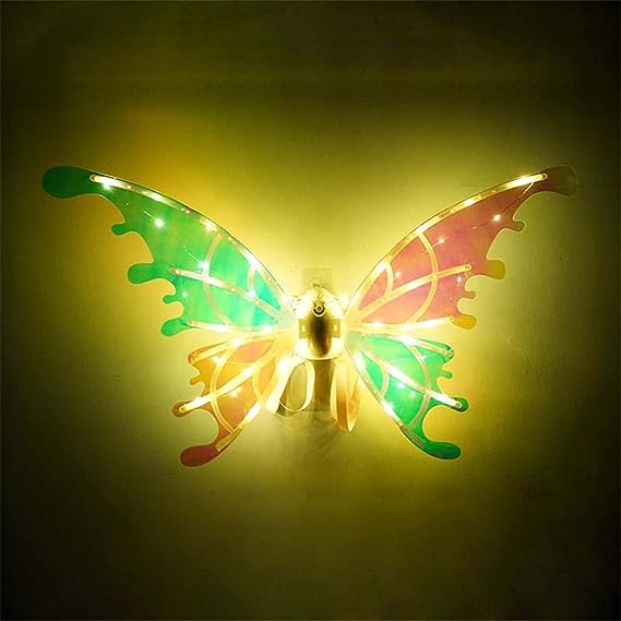 FairyGlow - Elektrischer Engel Schmetterlingsflügel