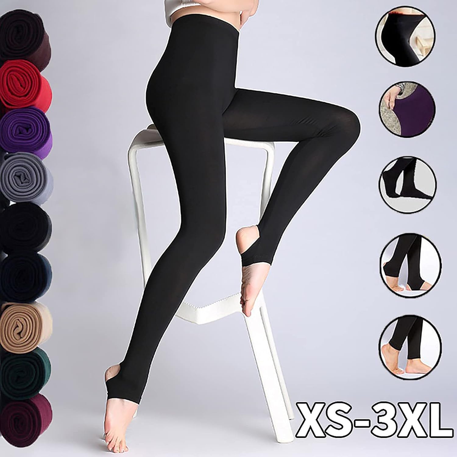Push Up Thermo-Leggings für Frauen