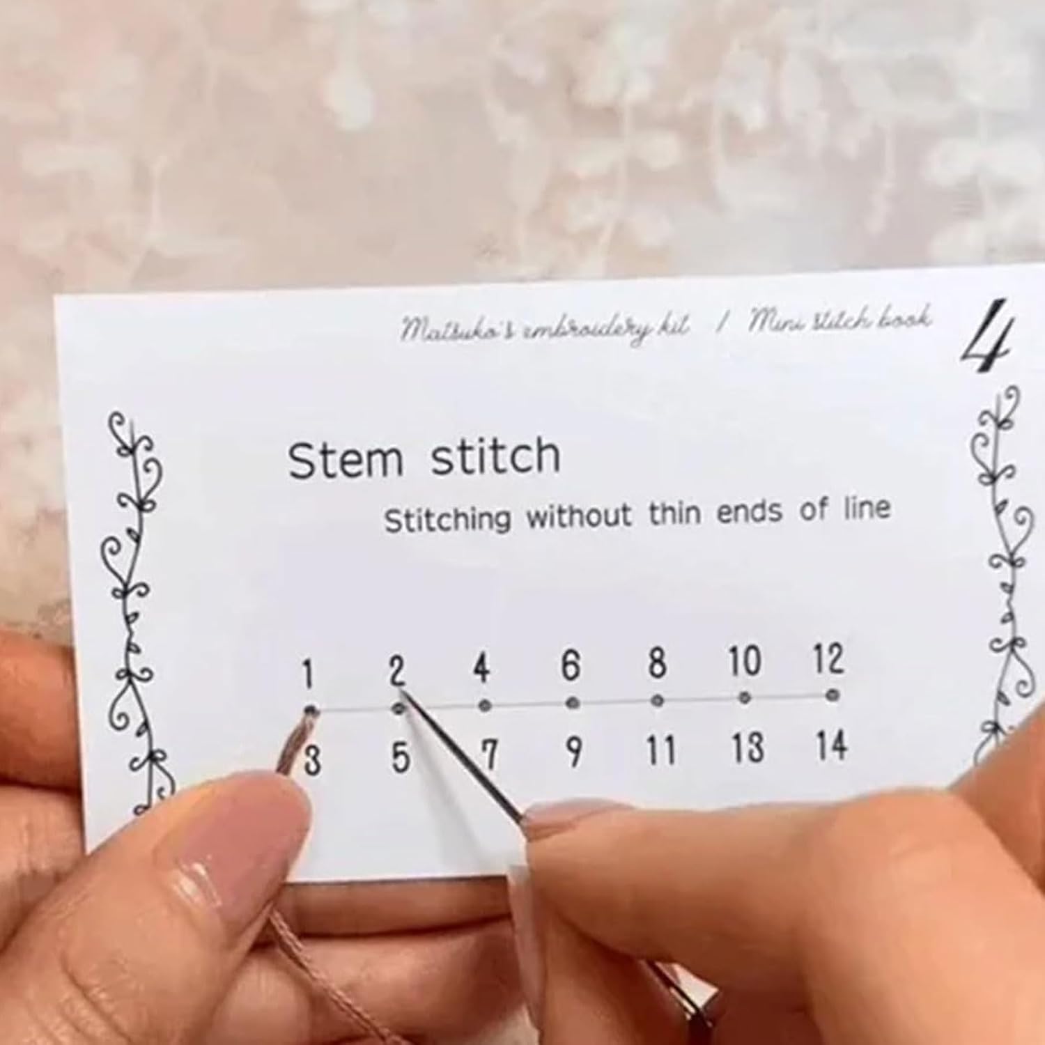 StitchMaster - Kreatives Mini-Nähbuch | 50% RABATT