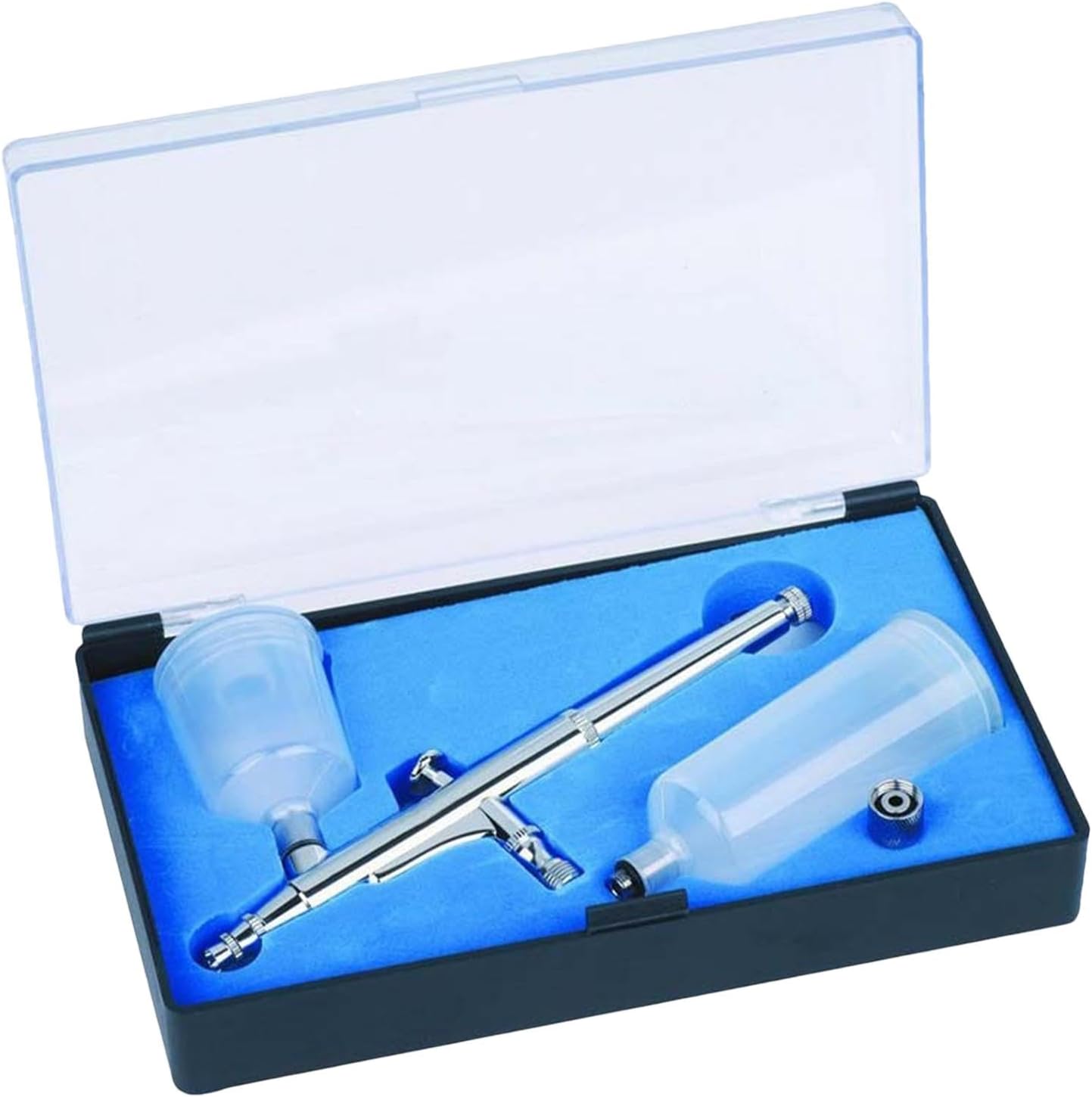 Dual-Action Airbrush-Set mit großer Farbbecherkapazität – Spritzpistole für Malerei & Kunst