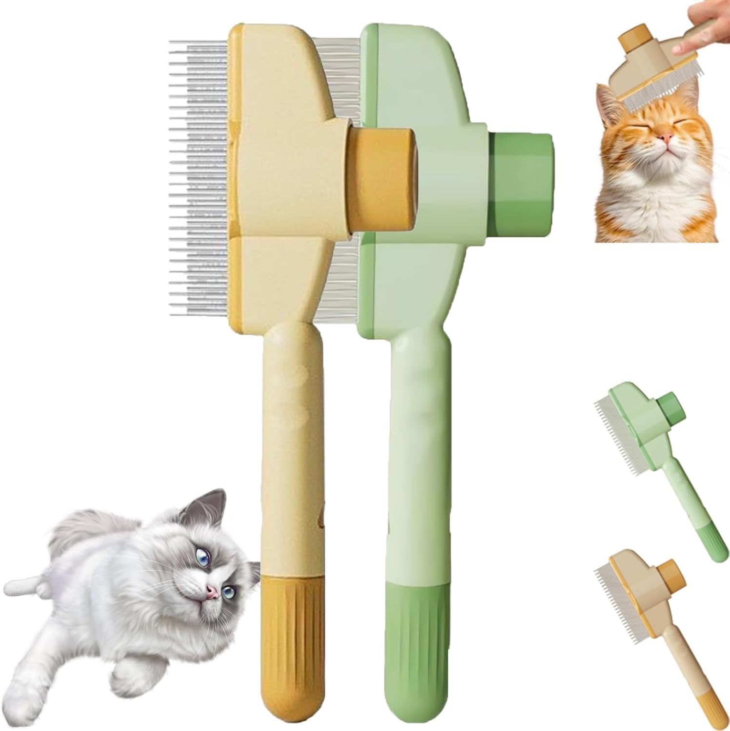 FurClean™ – Selbstreinigende Tierbürste | 1+2 GRATIS