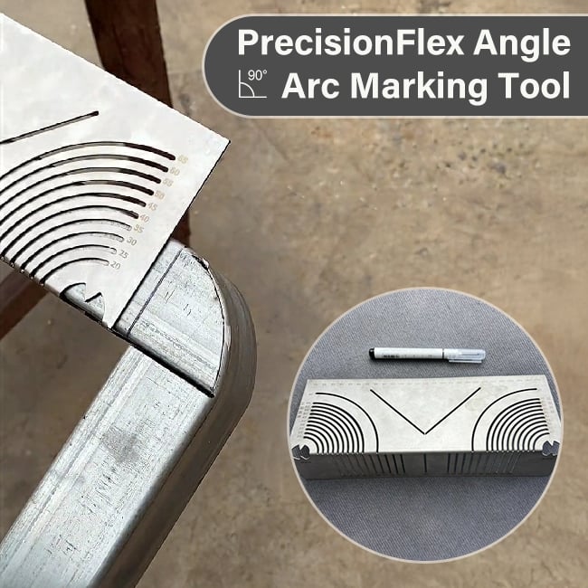 PrecisionFlex Winkel- und Bogenmarkierungswerkzeug