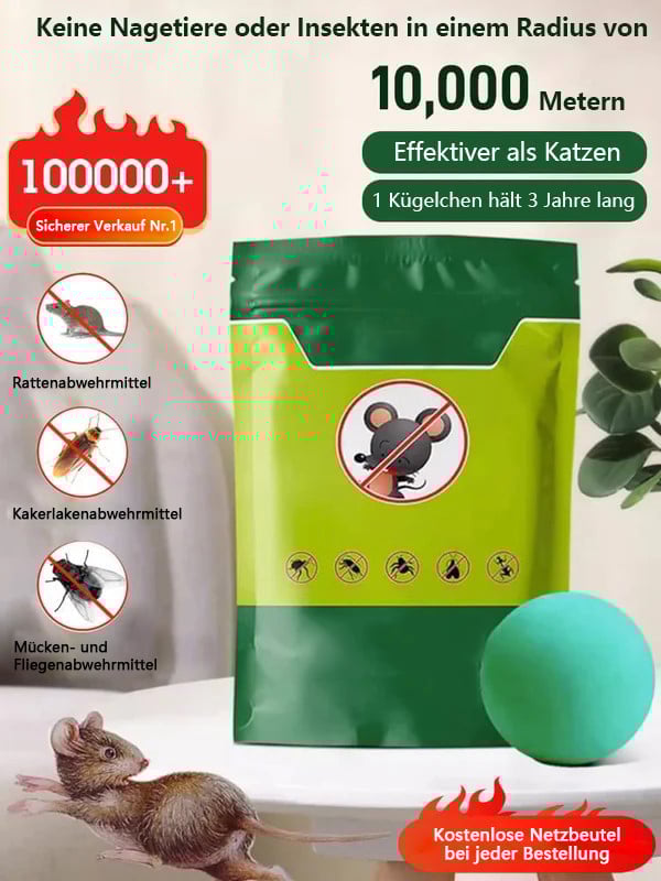 Ratten- und Insektenabwehrbälle