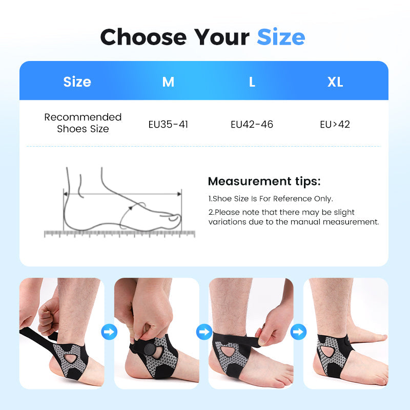 FlexiGuard – Verstellbare elastische Knöchelbandage | 1+1 GRATIS