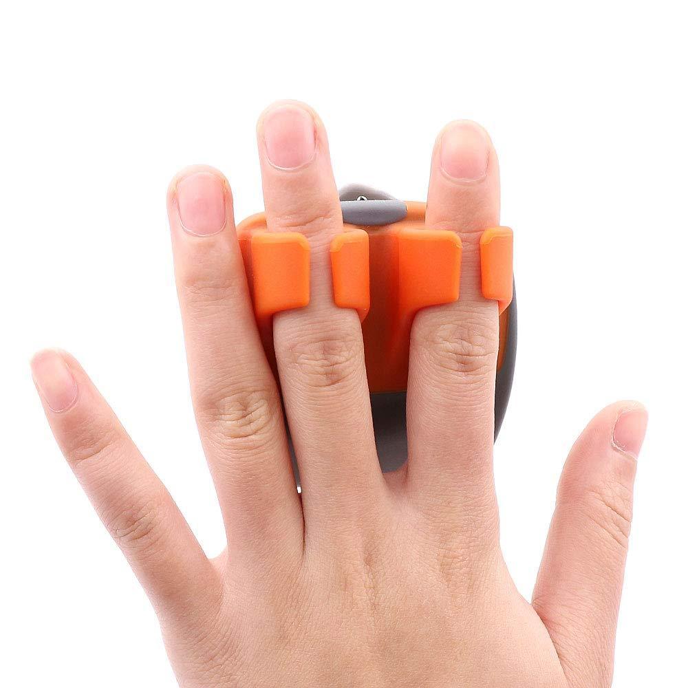 KitchenEase – Scharfes Finger-Schälmesser | Set mit 3 Stück