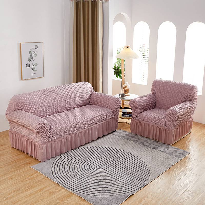LuxLace™ Premium Seersucker Sofabezug | 50% RABATT