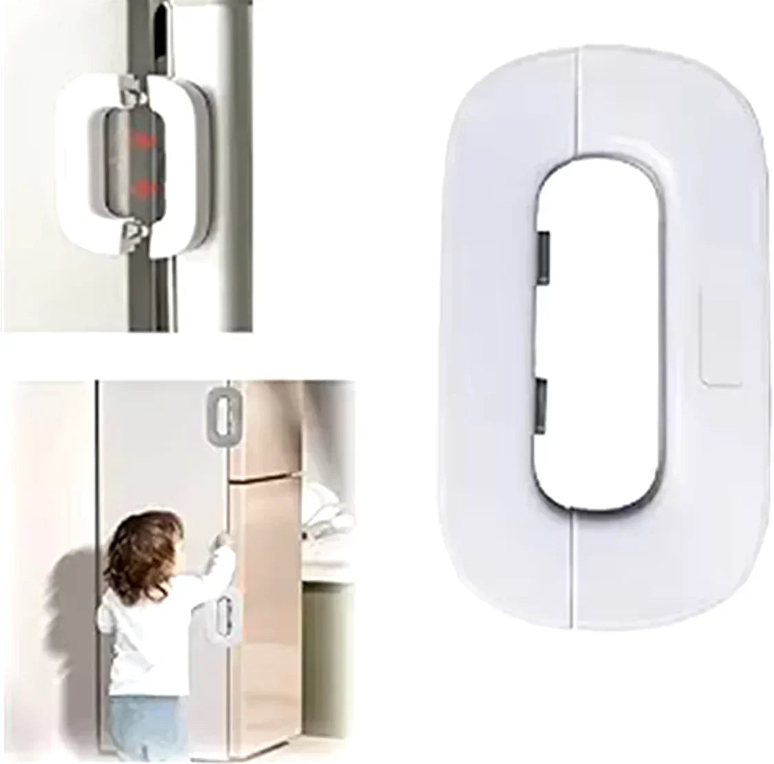 SafeLux® Multi‑Funktion Kühlschrank- & Schubladenschloss | 1+2 GRATIS
