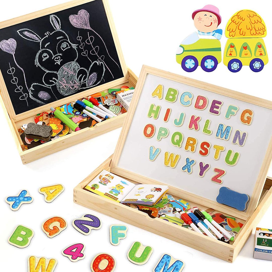 EduDraw - Doppelseitige magnetische Zeichentafel | 50% RABATT