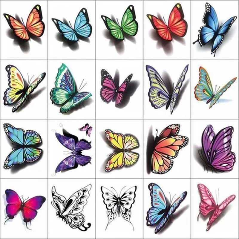 InkVibe™ – Coole 3D-Tattoo-Aufkleber | 50% Rabatt