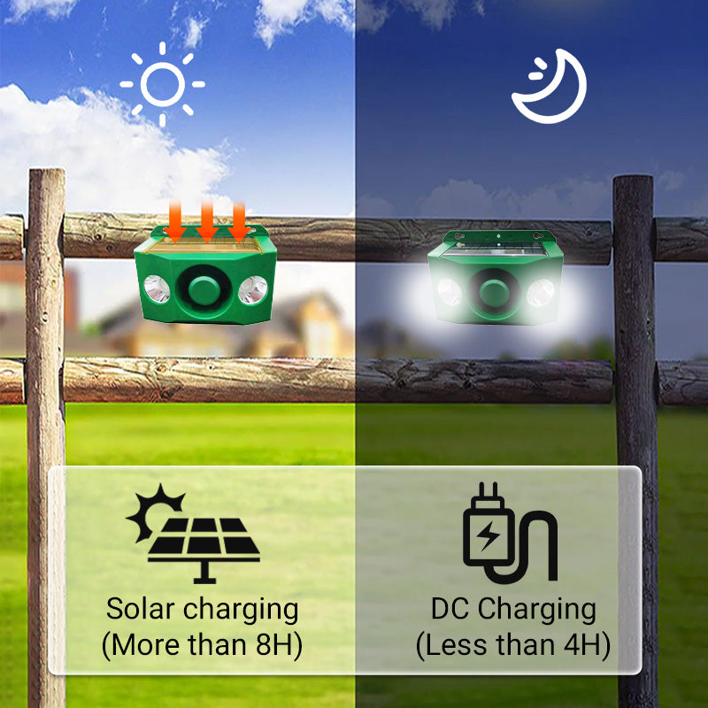 SafeGuard™ – Tierabwehr mit Solar & Bewegungssensor | 50% RABATT