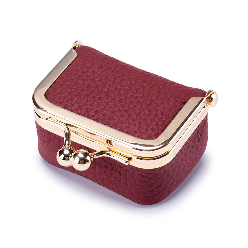 LuxJewels - Mini-Schmuckkästchen aus echtem Leder