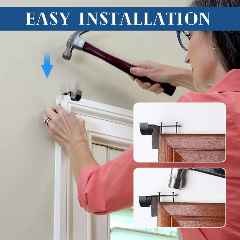 EasyHang – Gardinenstangenhalter ohne Bohren