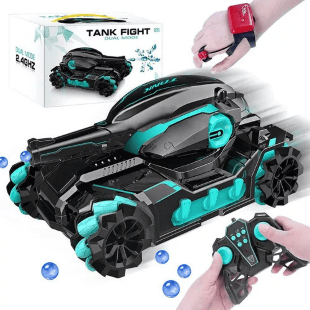 PowerPanzer  - Hydrogel-Geschosswerfer mit Bewegungssensor und Anleitung