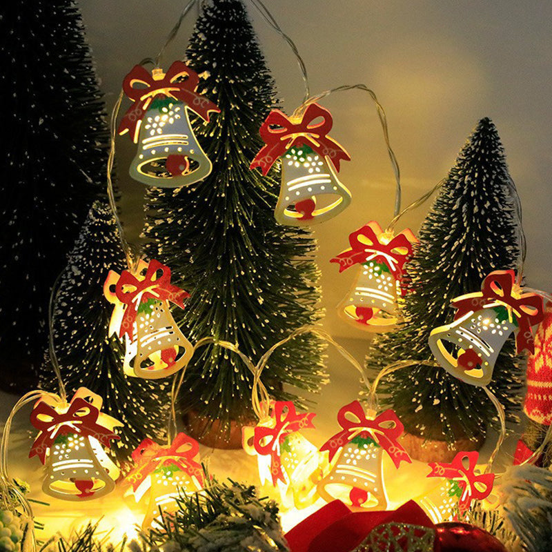 NordicGlow – Weihnachts LED-Eisen-Dekolichterkette