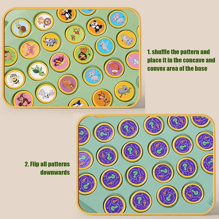 AnimalCheckers™ – Ein Denk- und Lernspiel zum Thema Tiere | 1+1 GRATIS