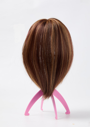 Natürliches Haarteil mit Pony für Frauen | 1+1 GRATIS