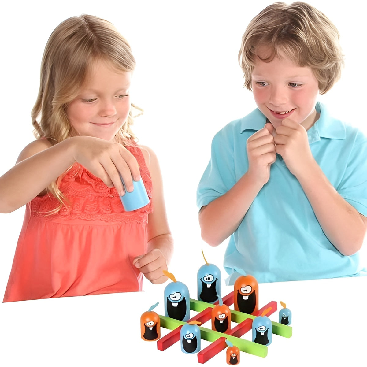 BrainMates - Gobblet Gobblers Spielzeug für Kinder | 50% RABATT