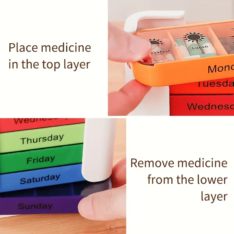 MediPlan™ – Wöchentlicher Tablettenorganizer | 50% RABATT