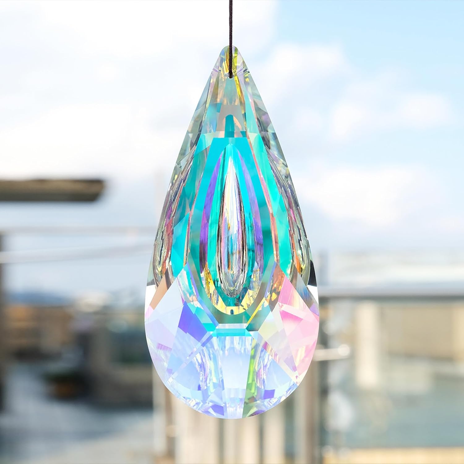 Sonnenfänger Glas - Elegante Dekoration Mit Farbenspiel Für Fenster