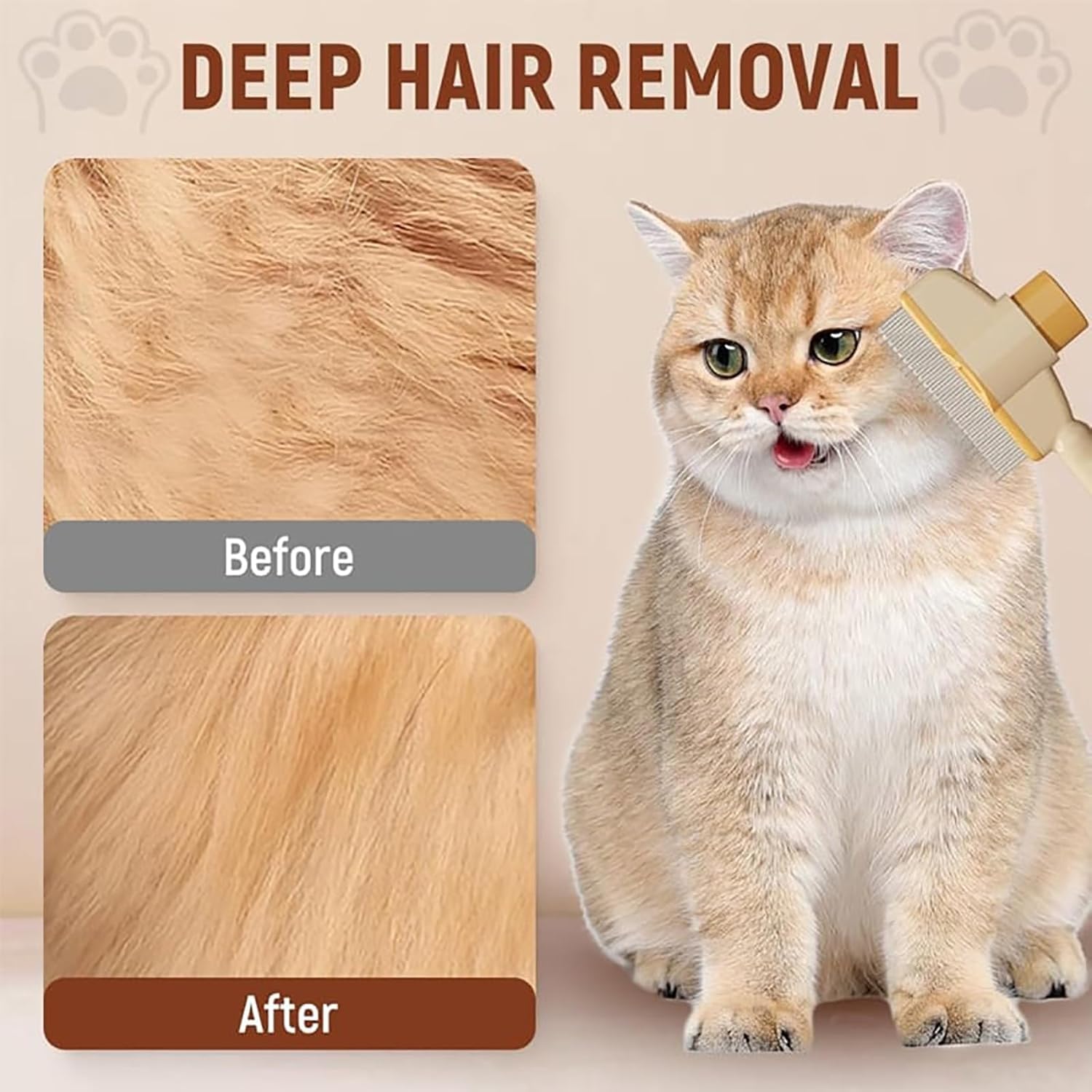 FurClean™ – Selbstreinigende Tierbürste | 1+2 GRATIS