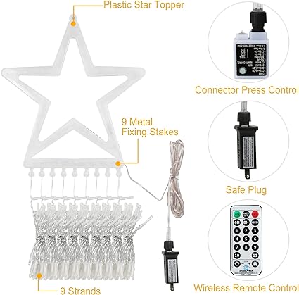 Multicolor LED-Weihnachtsbäume | 50% RABATT