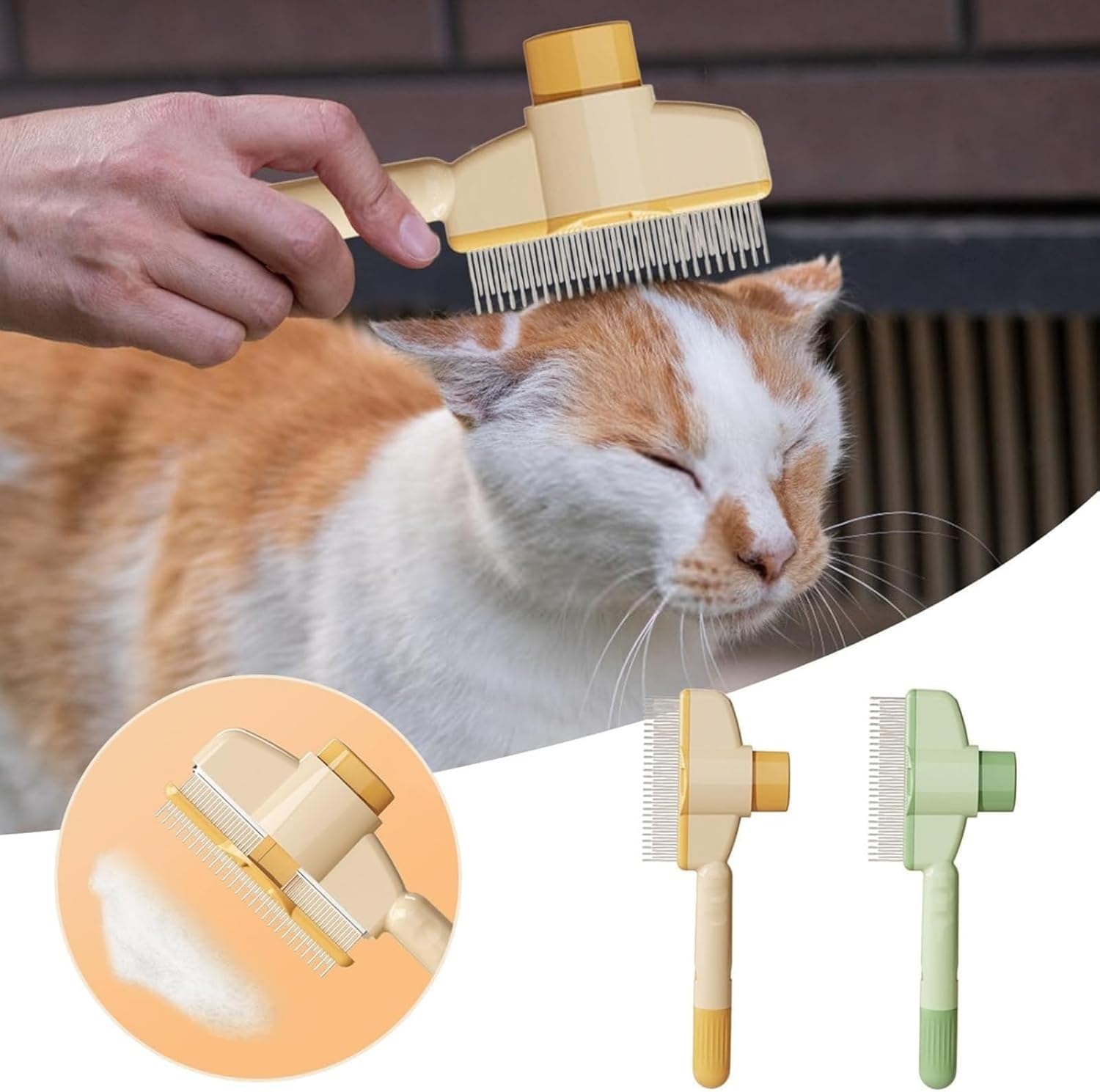 FurClean™ – Selbstreinigende Tierbürste | 1+2 GRATIS