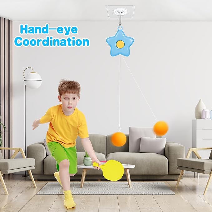 SwingPing – Hängendes Tischtennis-Trainingsset | 1+1 GRATIS
