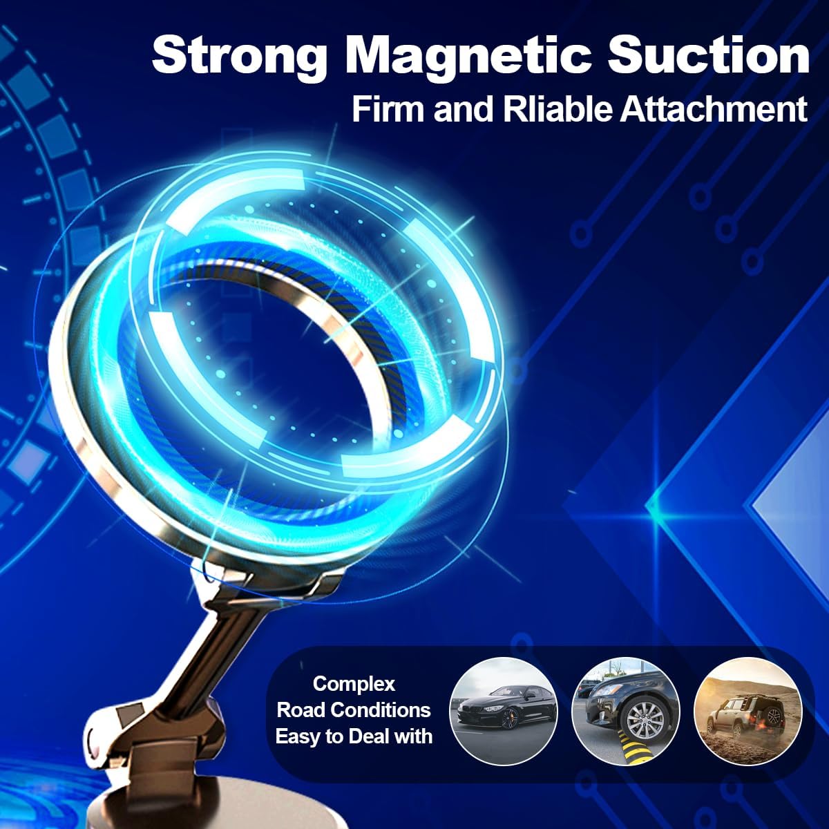 Ultra Magnetic Car Phone Holder