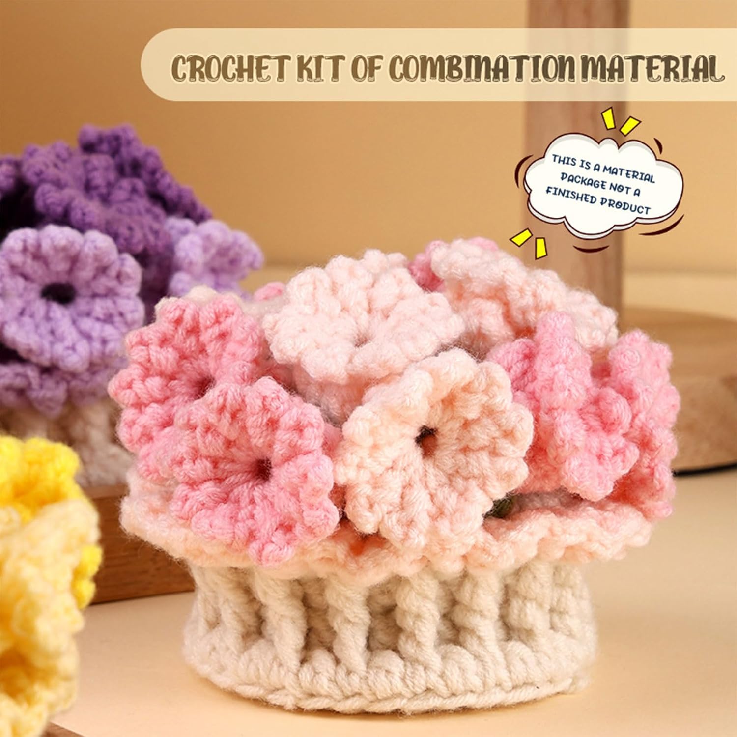 KreativCraft - Häkelanfänger-Set