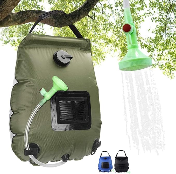 Tragbare Solar-Duschtasche 20L - Ideal Für Camping & Outdoor Abenteuer